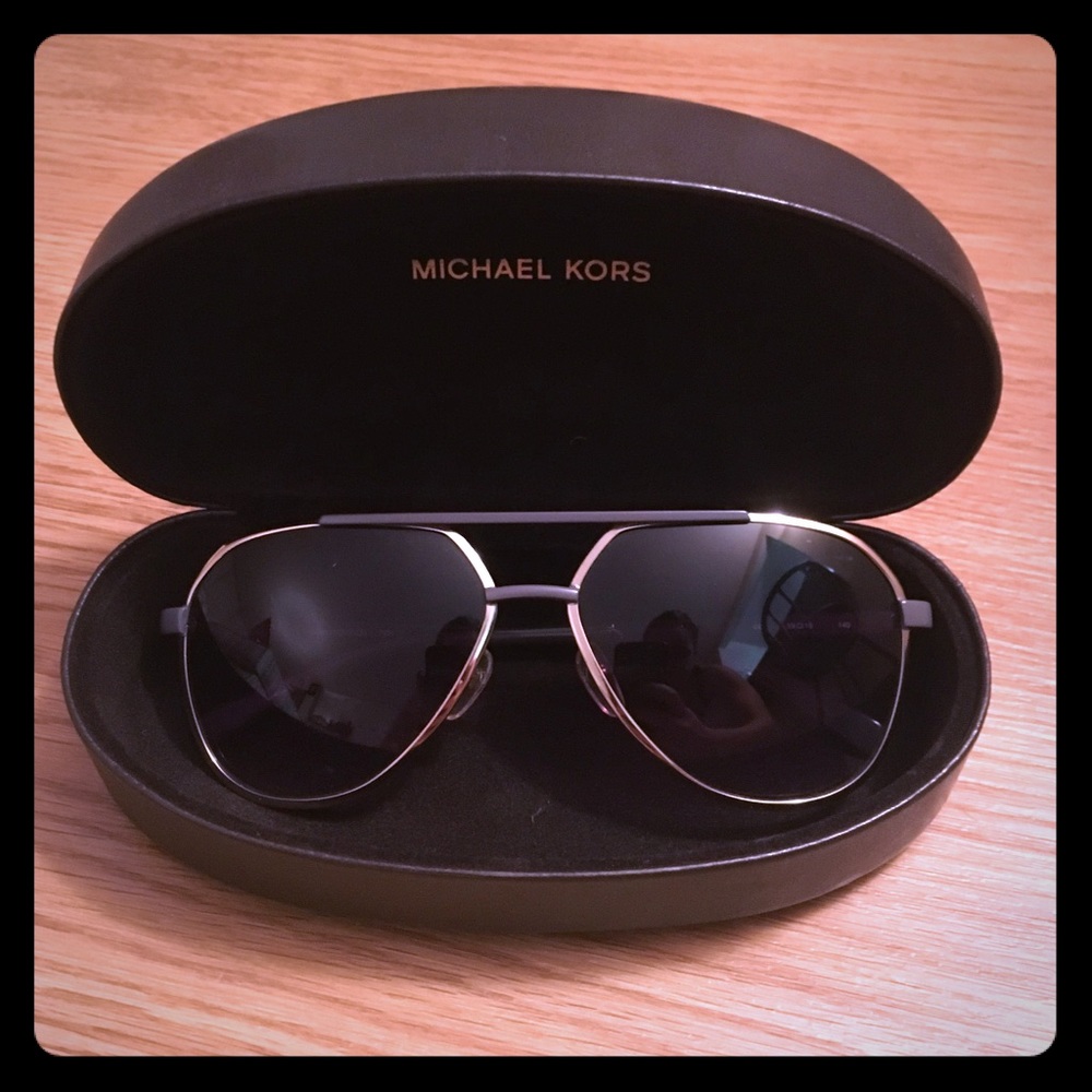 Michael Kors Tristan Aviator Sunglasses